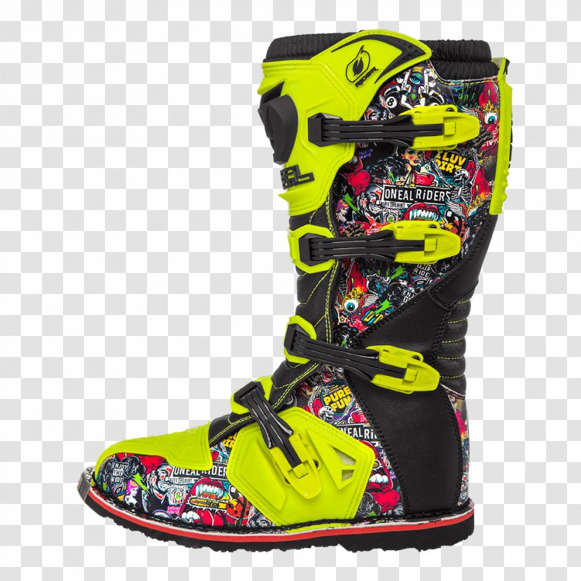 Motorcycle Boot Motocross Enduro - Heart Transparent PNG