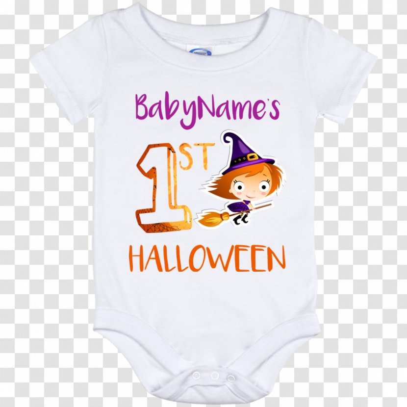 Baby & Toddler One-Pieces T-shirt Sleeve Bluza Bodysuit - Frame - Halloween Newborn Onesies Transparent PNG