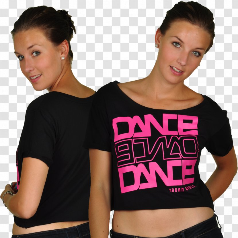 T-shirt Sleeve Top Clothing Dance - Heart - Urban Women Transparent PNG