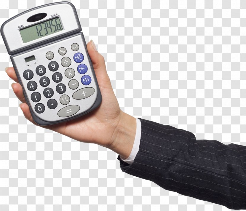 Calculator Computer - Finger - Take The Hand Of Transparent PNG