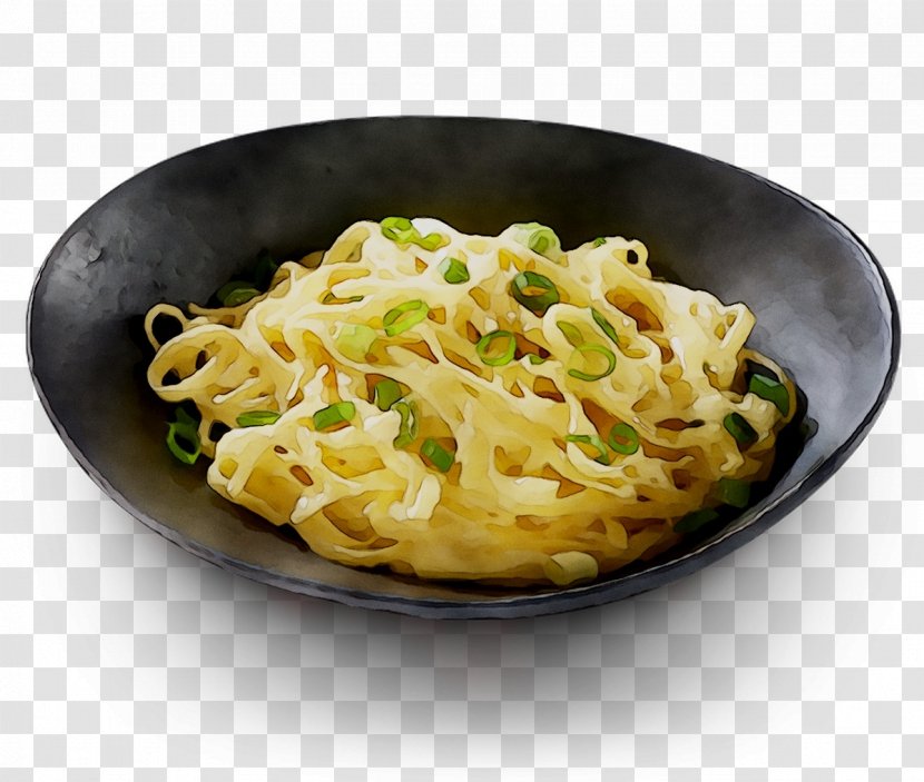 Spaghetti Aglio E Olio Chinese Noodles Lo Mein Yakisoba Taglierini - Fettuccine - Carbonara Transparent PNG