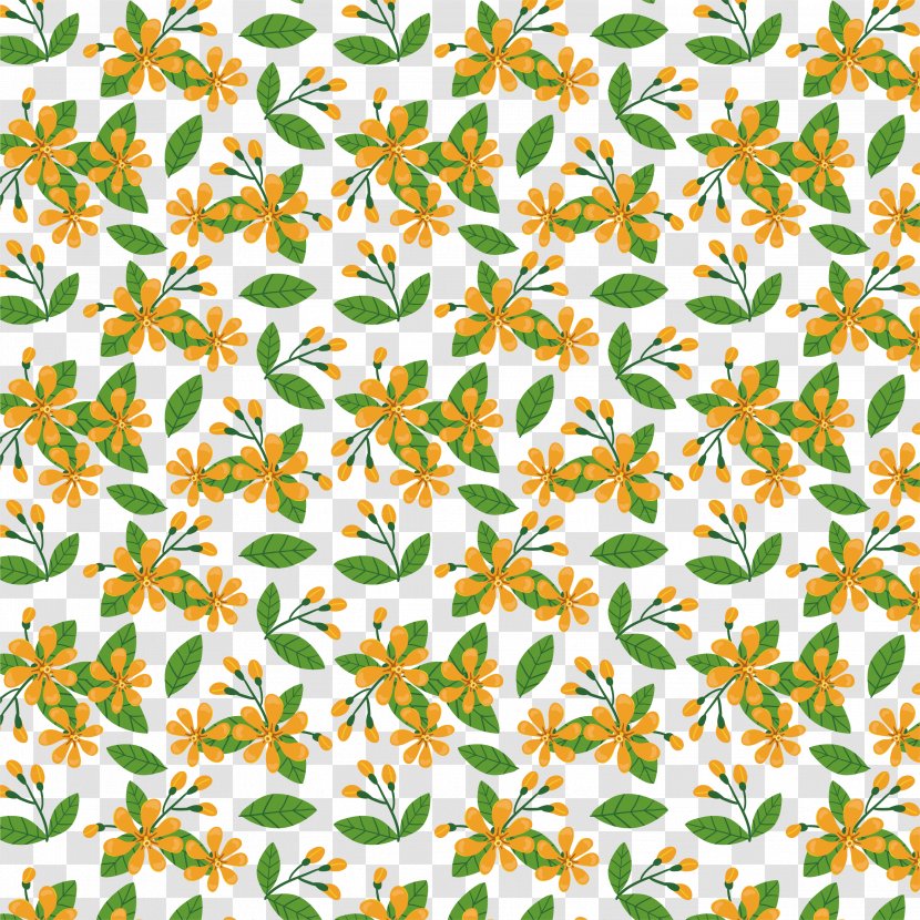 Autumn Yellow Flowers - Plant - Symmetry Transparent PNG
