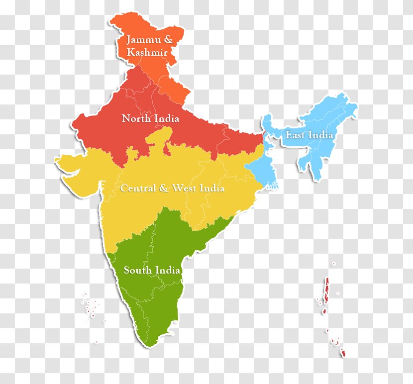 States And Territories Of India 2017 Elections In Map Transparent PNG