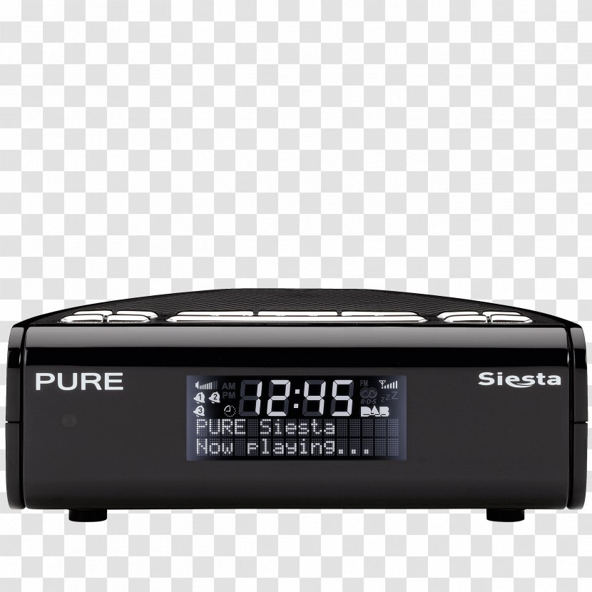 Alarm Clocks Pure Digital Audio Broadcasting FM Clockradio - Radio Receiver - Clock Transparent PNG