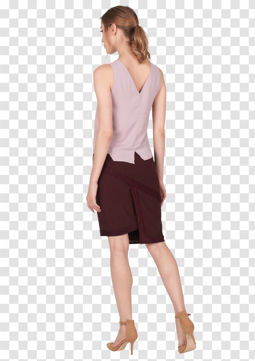 Waist Sleeve Shorts Brown - Pencil Skirt Transparent PNG