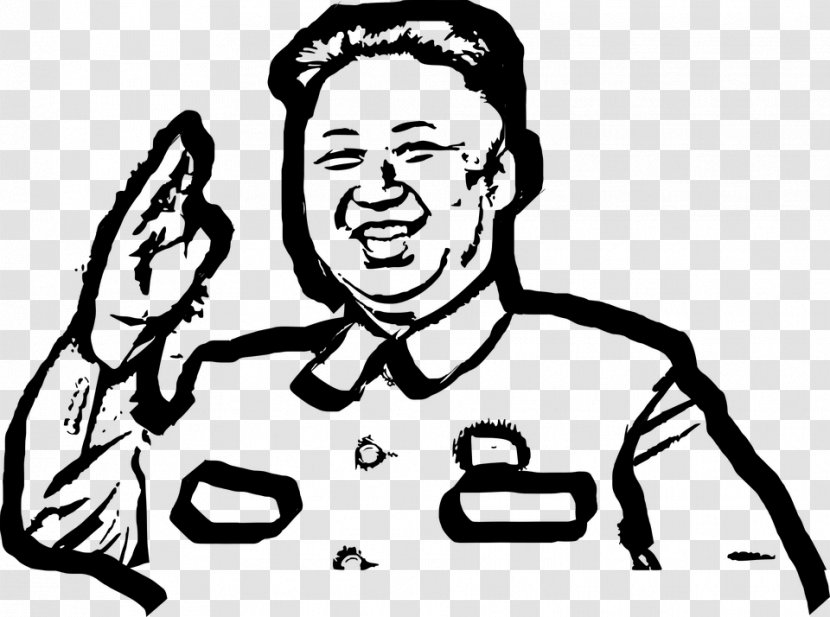 Kim Jong-un United States North Korea Sticker Decal - Silhouette Transparent PNG