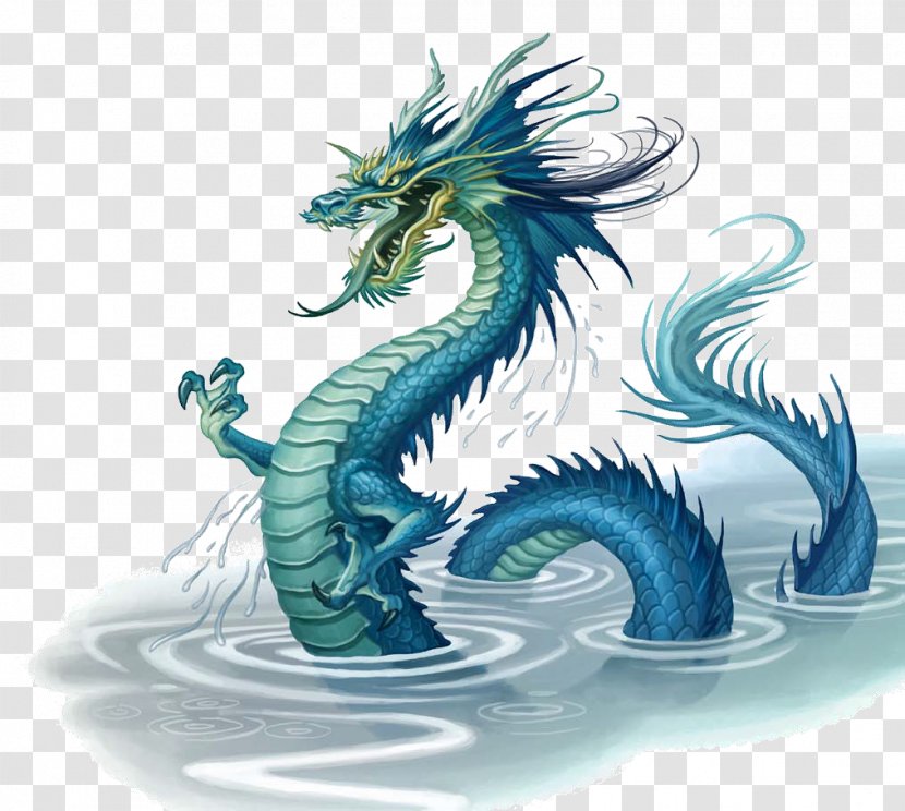 China Chinese Dragon Japanese Water Transparent PNG