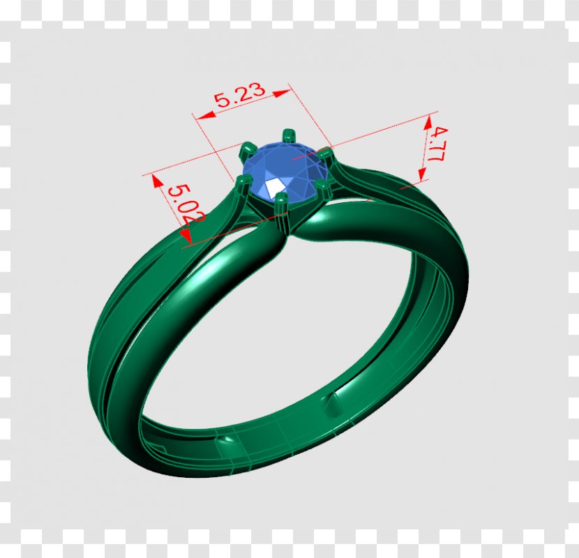 Turquoise Ring Gold Cubic Zirconia Engagement Transparent PNG