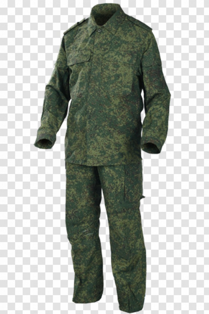 Military Uniform Costume Suit Camouflage Jacket - Overall Transparent PNG