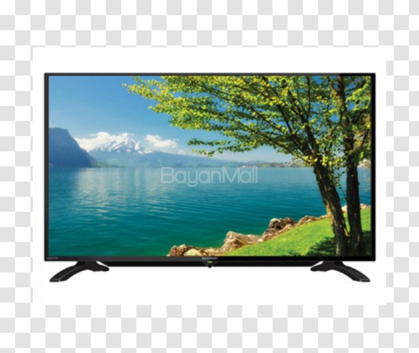 Sharp Aquos LED-backlit LCD Corporation High-definition Television 1080p - Lechon Transparent PNG