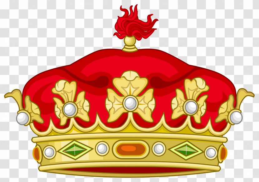 Spain Crown Coronet Coat Of Arms Heraldry - Baron - Corona Transparent PNG