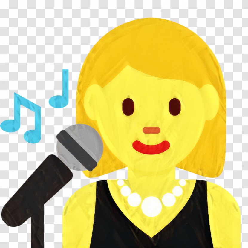 Smile Emoji - Human Skin Color - Yellow Transparent PNG