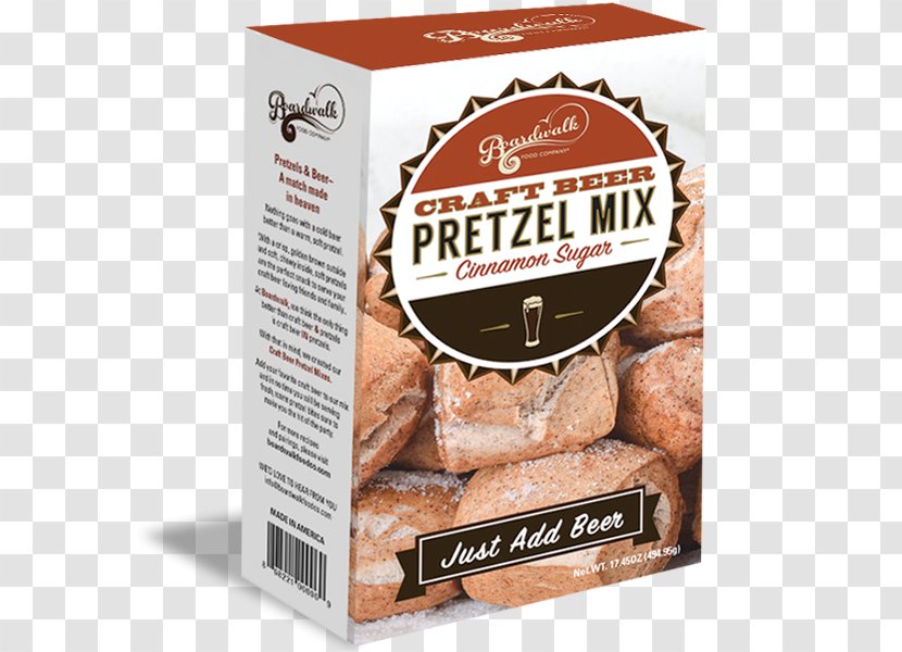 Pretzel Beer Food Salt Cinnamon Sugar - Flavor Transparent PNG