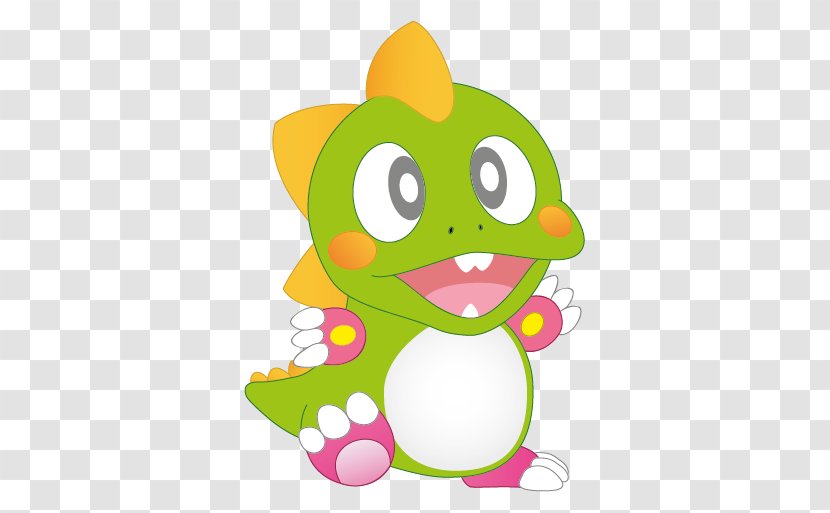 Frog Clip Art - Vertebrate - Bubble Bobble Transparent PNG