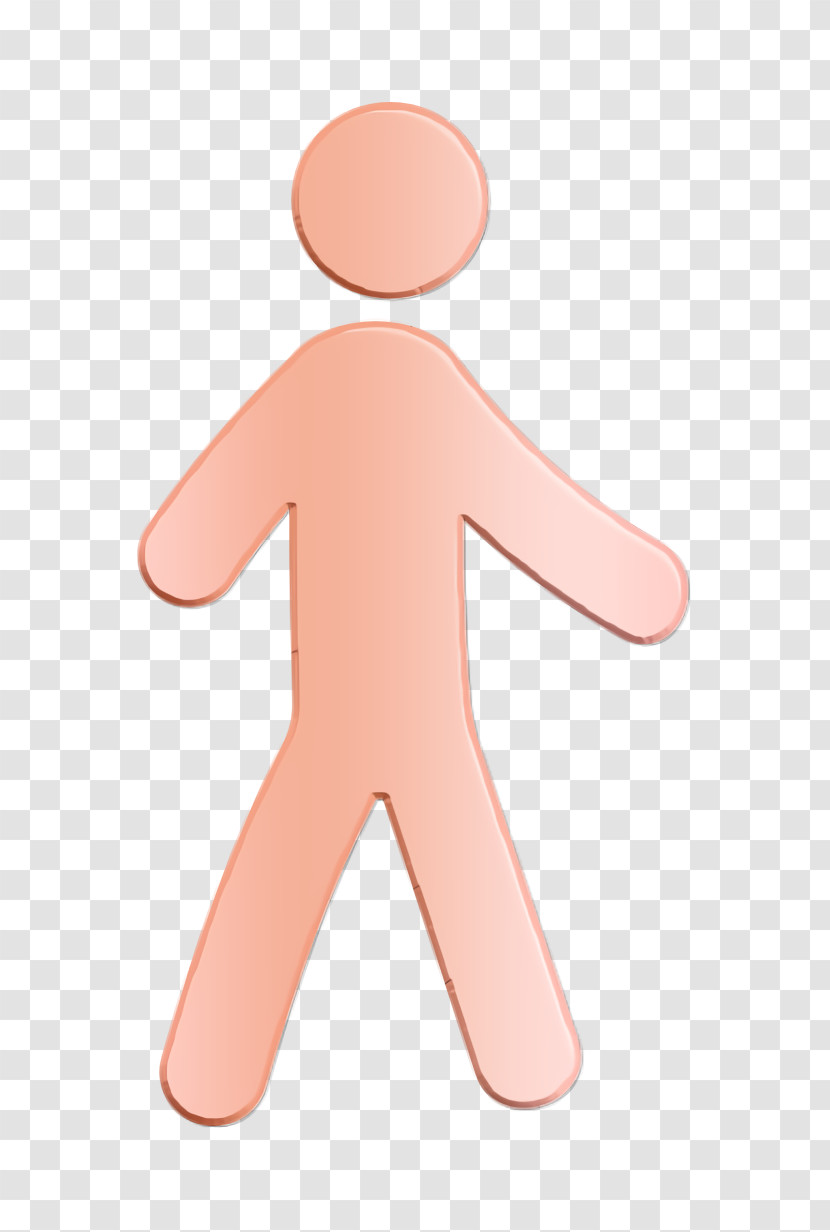 People Icon Humans Icon Relaxing Walk Icon Transparent PNG