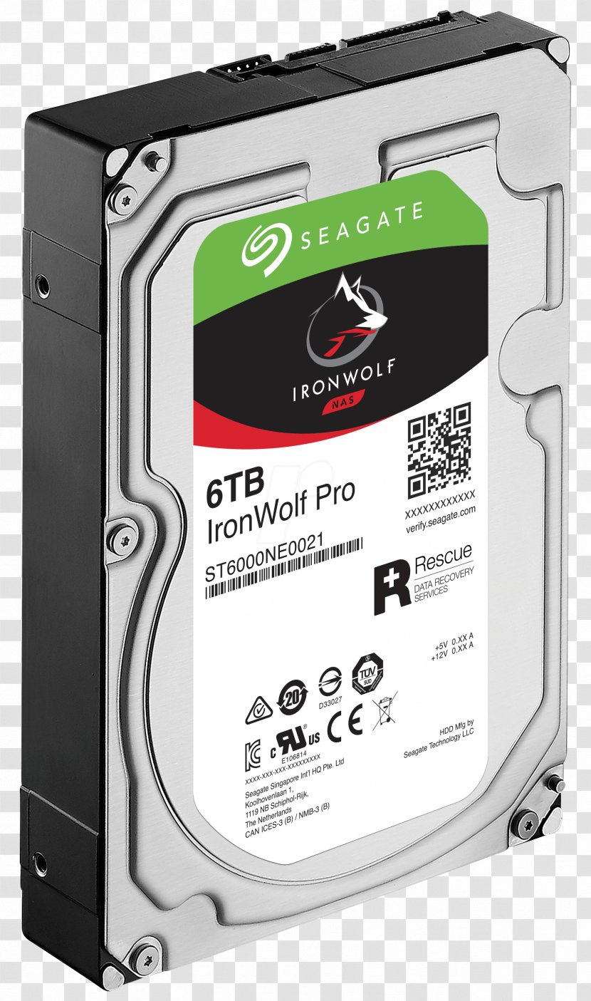 Seagate IronWolf Pro ST2000NE0025 Internal Hard Drive SATA 6Gb/s 128 MB 3.5