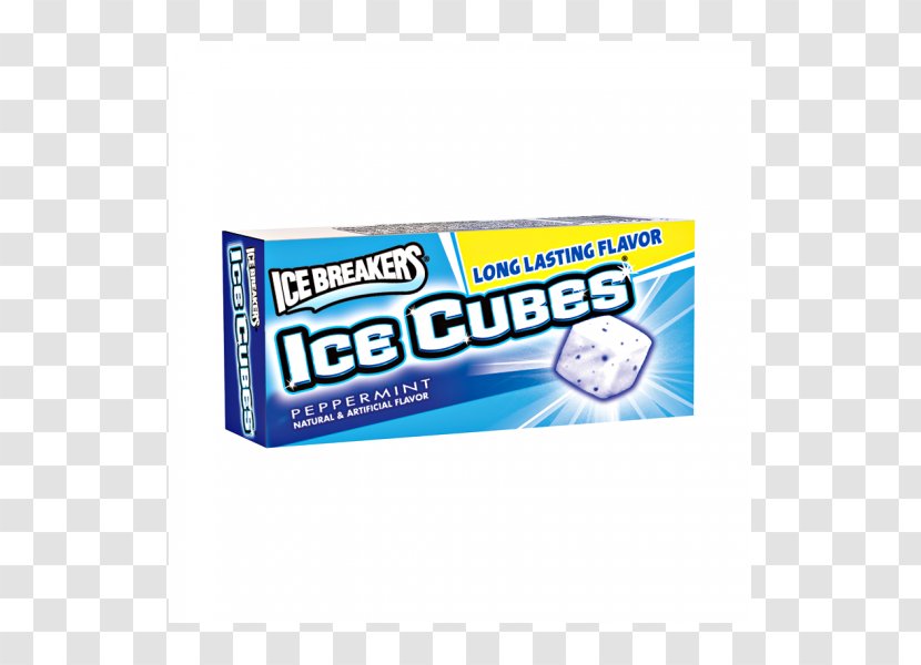 Chewing Gum Mentha Spicata Ice Breakers Cube Peppermint Transparent PNG