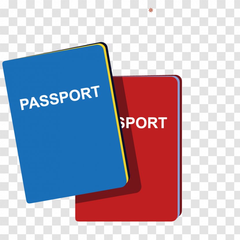 Passport Travel Visa - Shape - Vector Shapes Book Transparent PNG