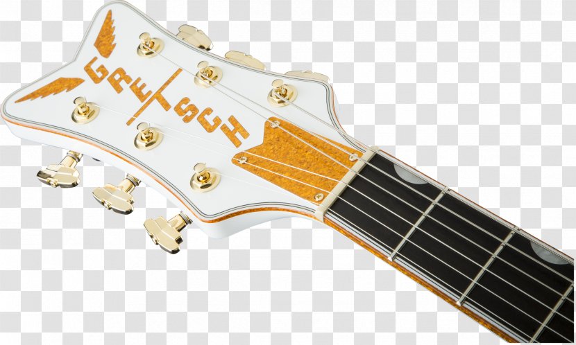 Bass Guitar Bigsby Vibrato Tailpiece Gretsch White Falcon G6136T Electromatic - Slide - Body Build Transparent PNG