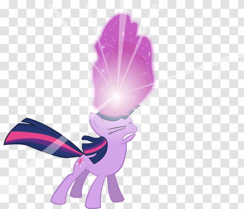 Twilight Sparkle Magic - Pollinator - Magenta Transparent PNG