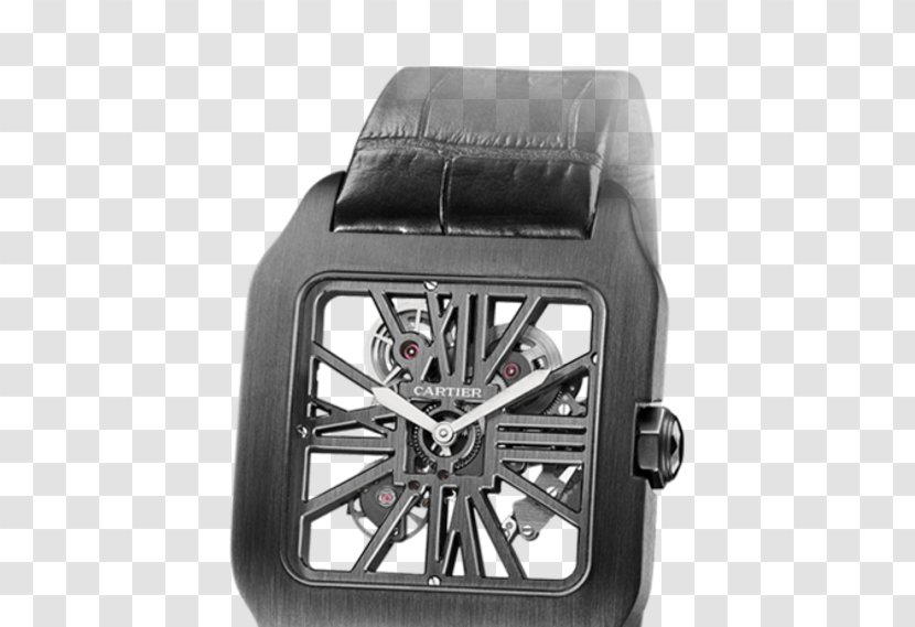 Watch Cartier Gold 0506147919 Horology - Strap - Titanium Transparent PNG