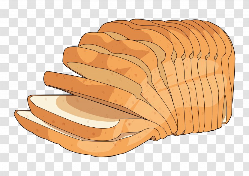 Sliced Bread Pan Loaf White Migas Transparent PNG
