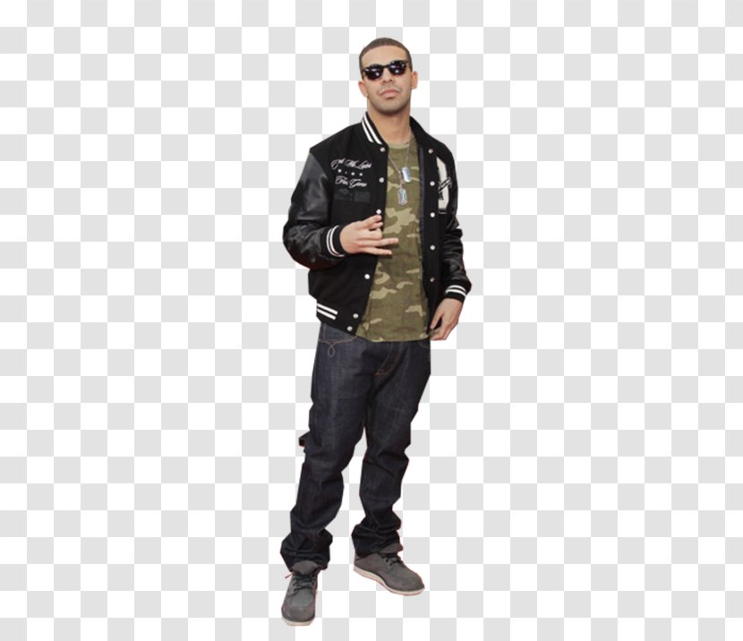 Leather Jacket T-shirt Drake Sleeve Transparent PNG