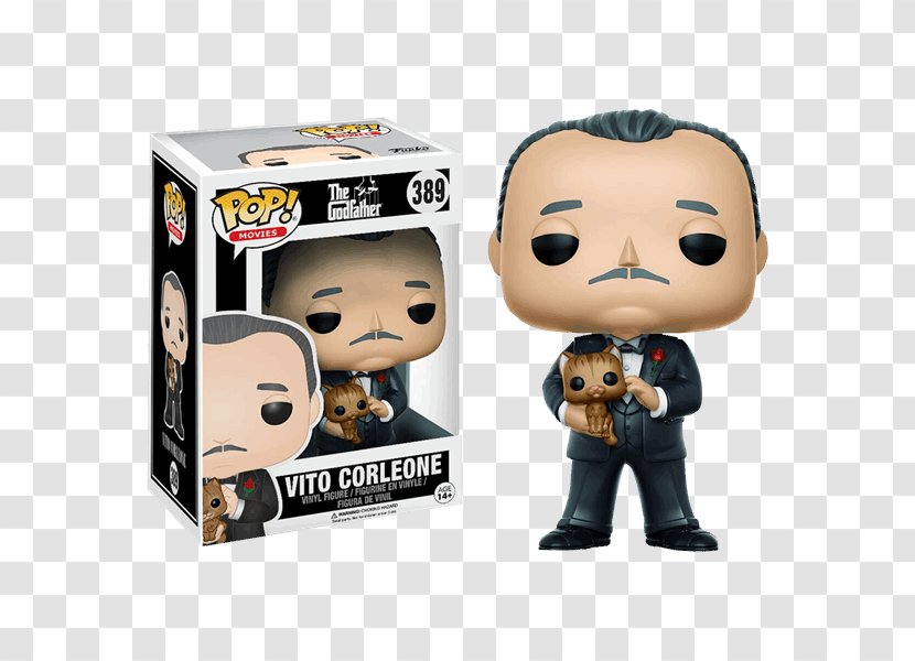 Vito Corleone The Godfather Michael Sonny Fredo - Bobblehead - Toy Transparent PNG