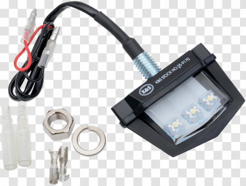 Light-emitting Diode Vehicle License Plates Car Lighting - Hardware - Licence Plate Transparent PNG