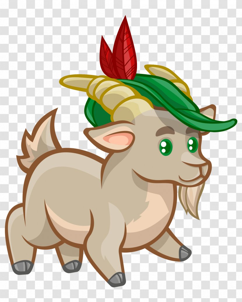Bison Bonasus Beaver American Rodent Raccoon - Horn - Hand-painted Cartoon Goat Can Love Hat Transparent PNG