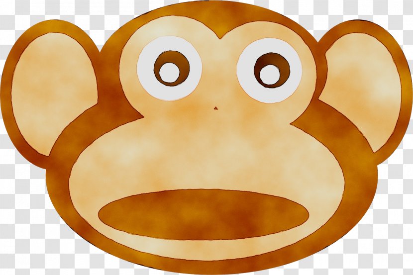 Monkey Product Design Font Cartoon - Yellow Transparent PNG