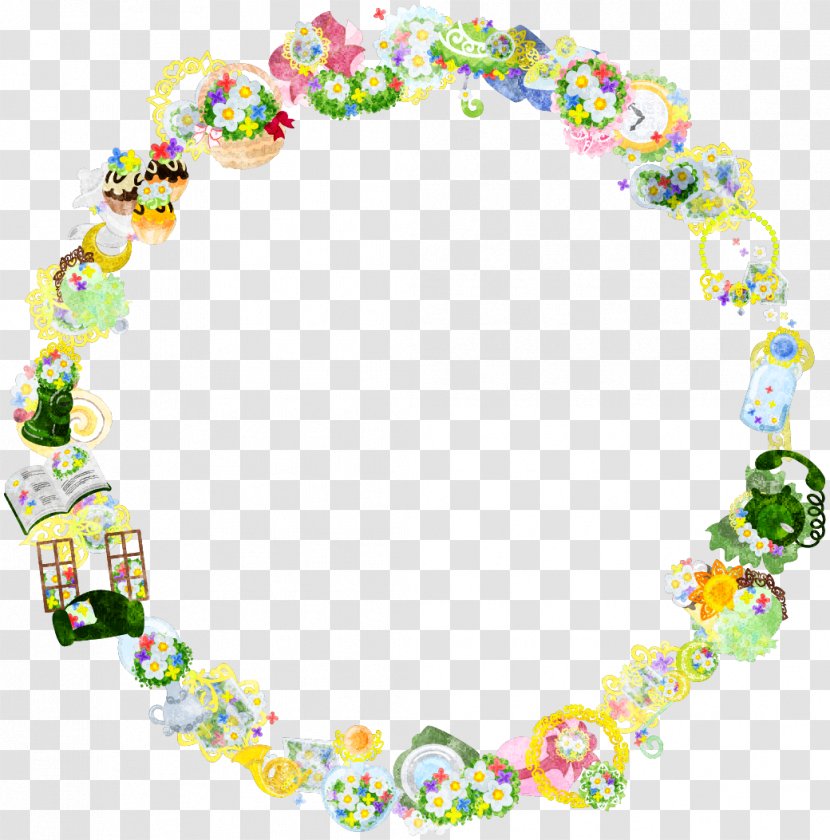 Drawing Royalty-free Photography - Picture Frames - Small Floral Wreaths Transparent PNG