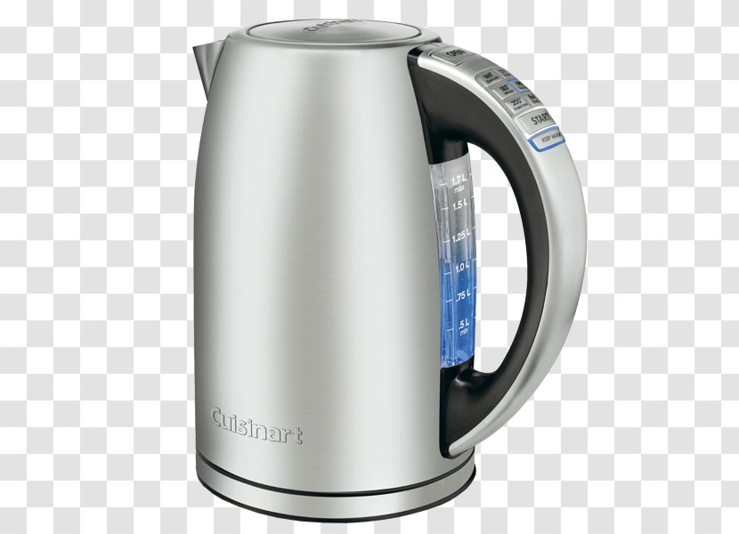 Electric Kettle Stainless Steel Cuisinart Cordless - Mug Transparent PNG