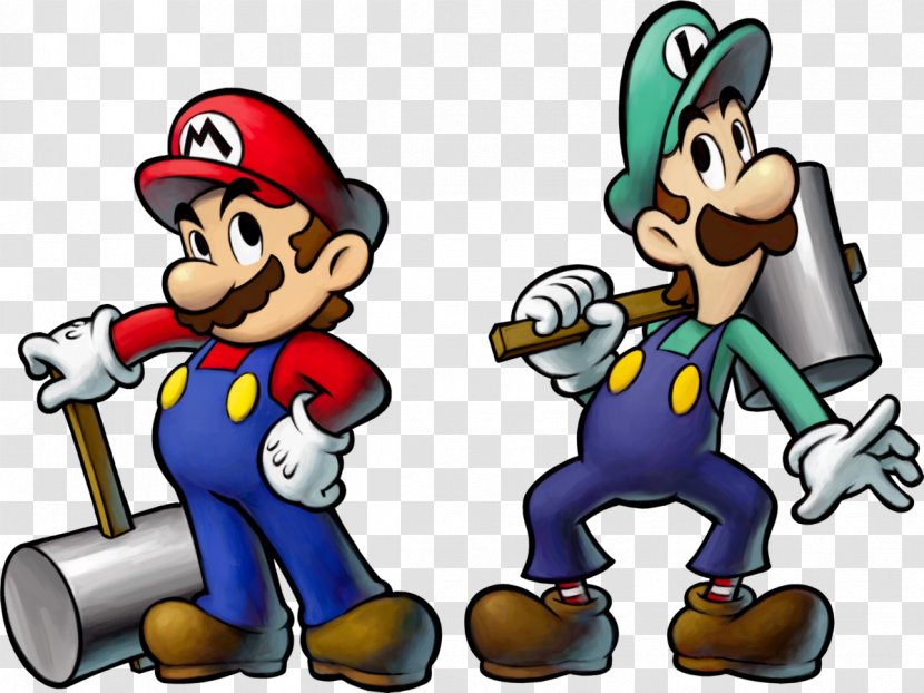 Mario & Luigi: Superstar Saga Bowser's Inside Story Partners In Time Super Bros. - Finger - Tiger Woods Transparent PNG