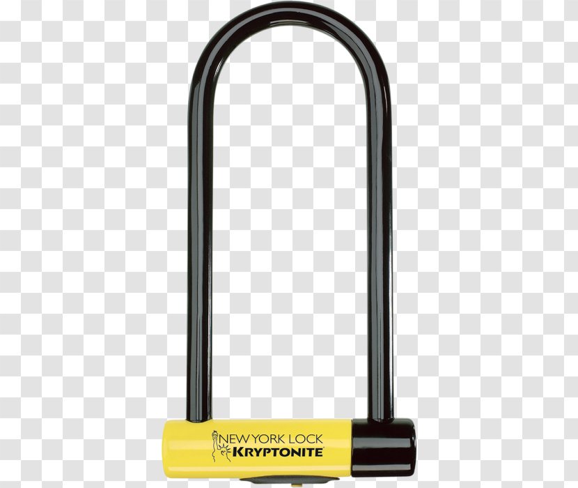 New York City Bicycle Lock Kryptonite - Hardware Transparent PNG