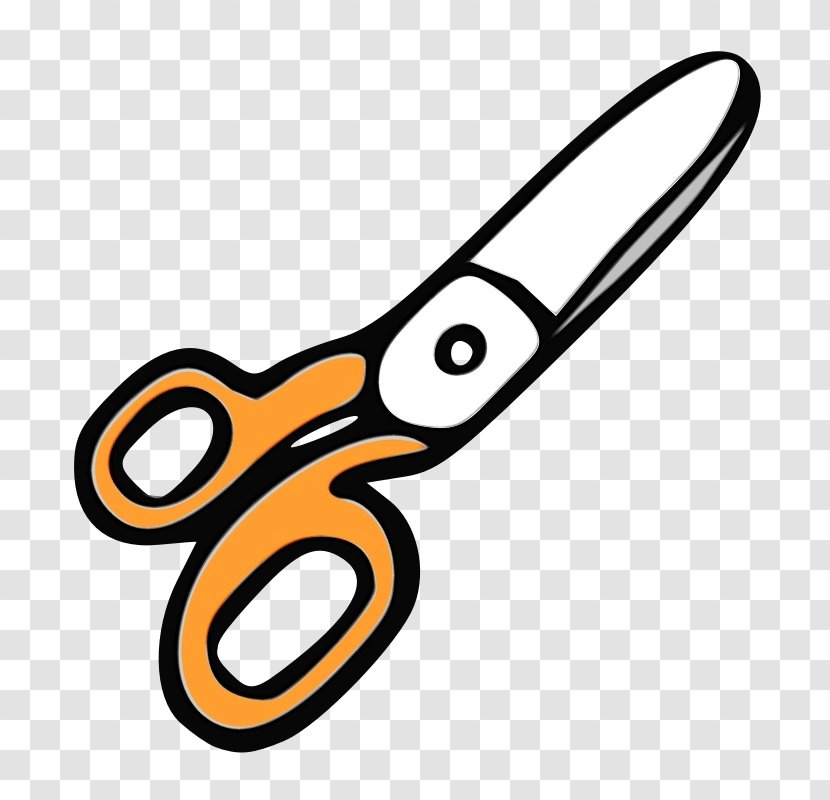 Transparency Hair-cutting Shears Scissors Hairdresser - Paint - Hair Hairstyle Transparent PNG