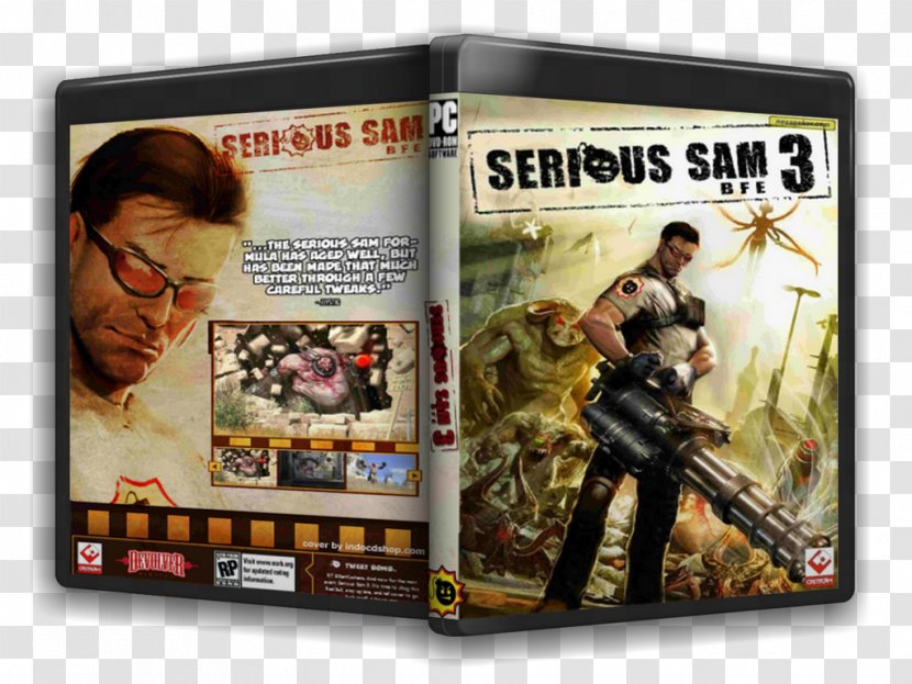 Serious Sam 3: BFE HD: The First Encounter Sam: Second Double D - Film Transparent PNG