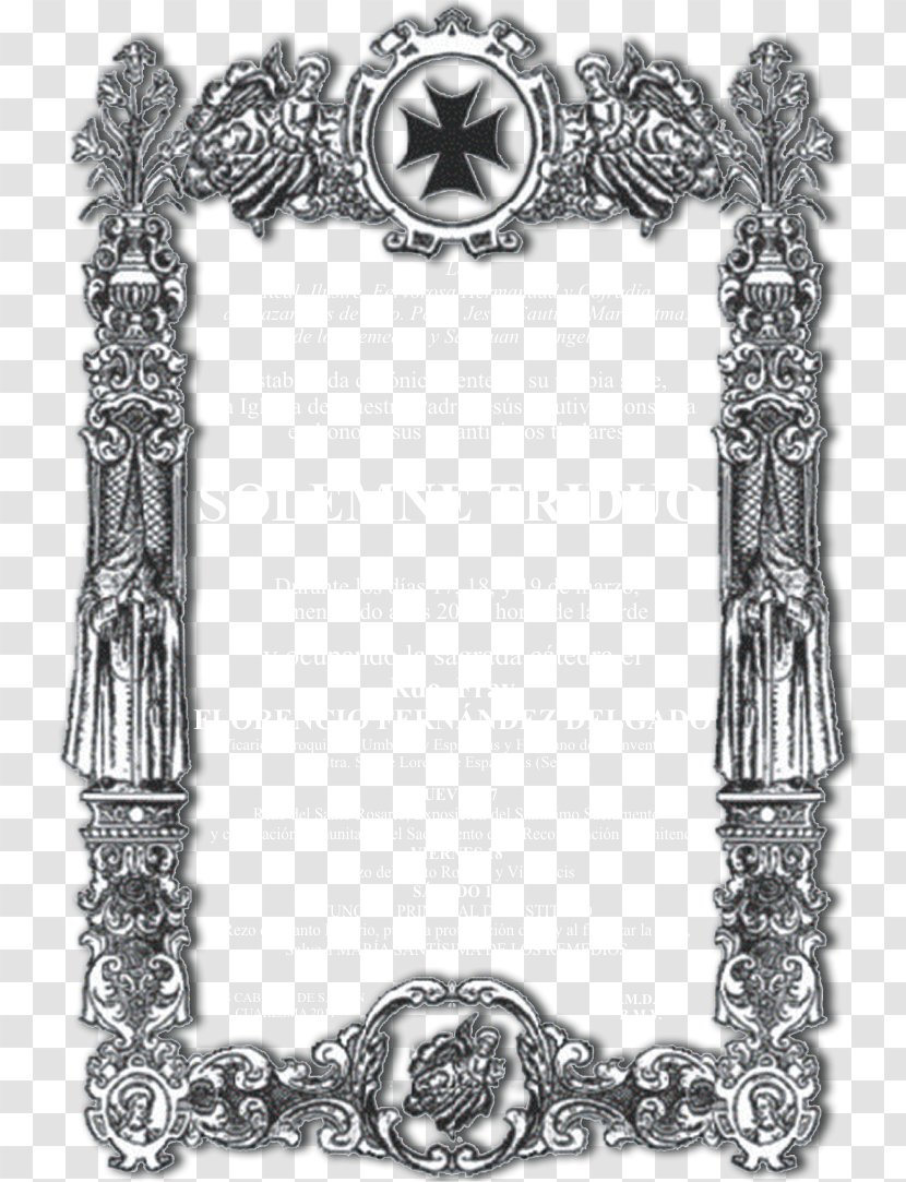 Picture Frames Silver White - Black And Transparent PNG