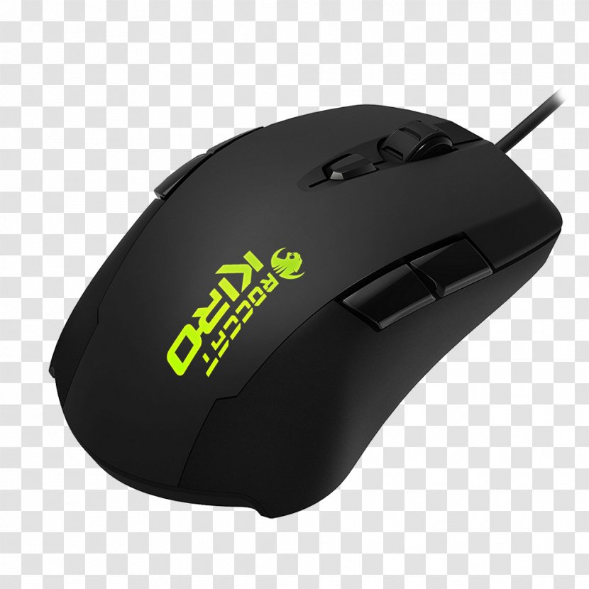 Computer Mouse Roccat Pointing Device Video Game Ambidexterity - Optics Transparent PNG