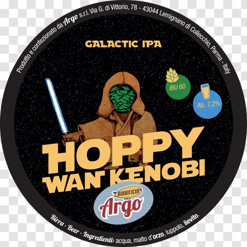 Obi-Wan Kenobi Hoppy Beer India Pale Ale Star Wars - Keg Transparent PNG
