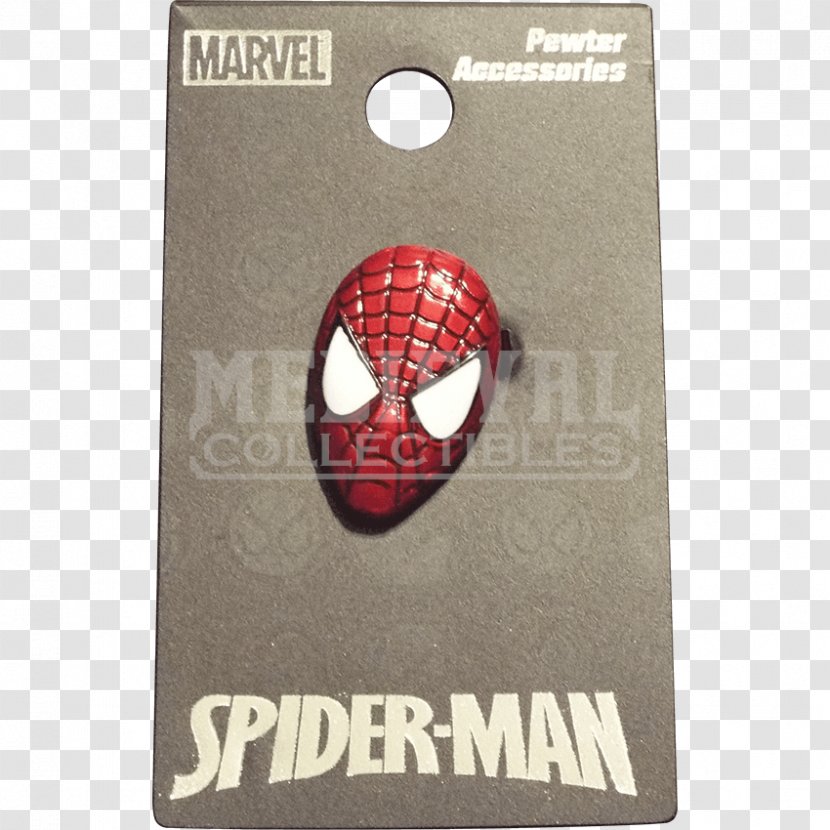 Iron Man Spider-Man Amazon.com Lapel Pin - Pewter Transparent PNG