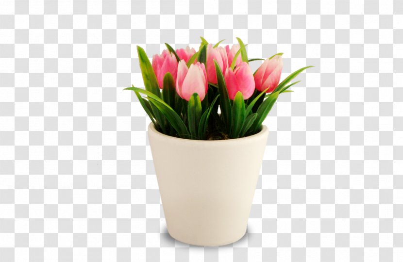 Tulip Floristry Flowerpot Cut Flowers - Vase Transparent PNG
