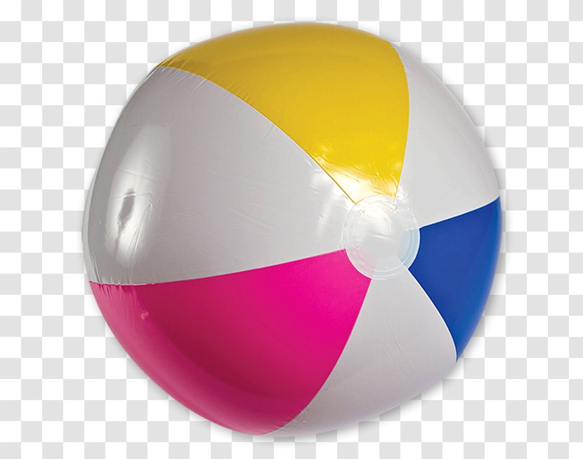 Beach Ball Inflatable Balloon Transparent PNG