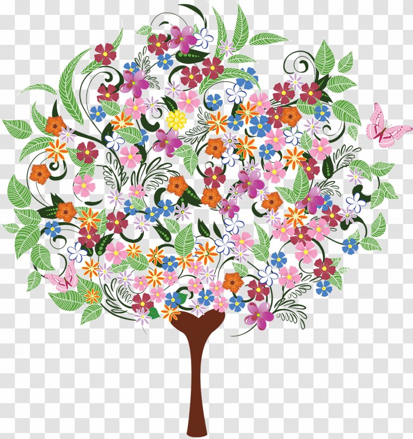 Tree Painting Clip Art Transparent PNG