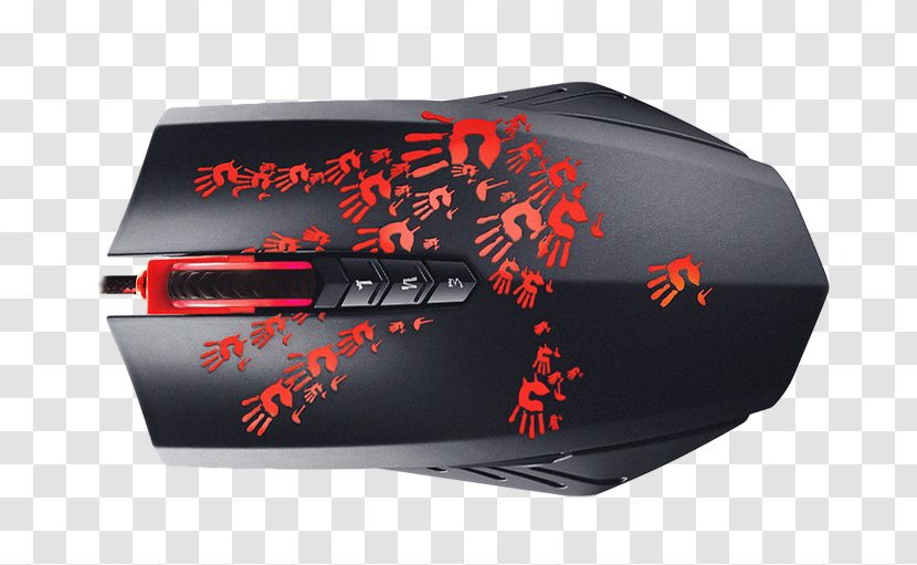 Computer Mouse A4tech Bloody A60 Blazing V-Track Core 2 Gaming Keyboard Technology - Miniature Snapaction Switch Transparent PNG
