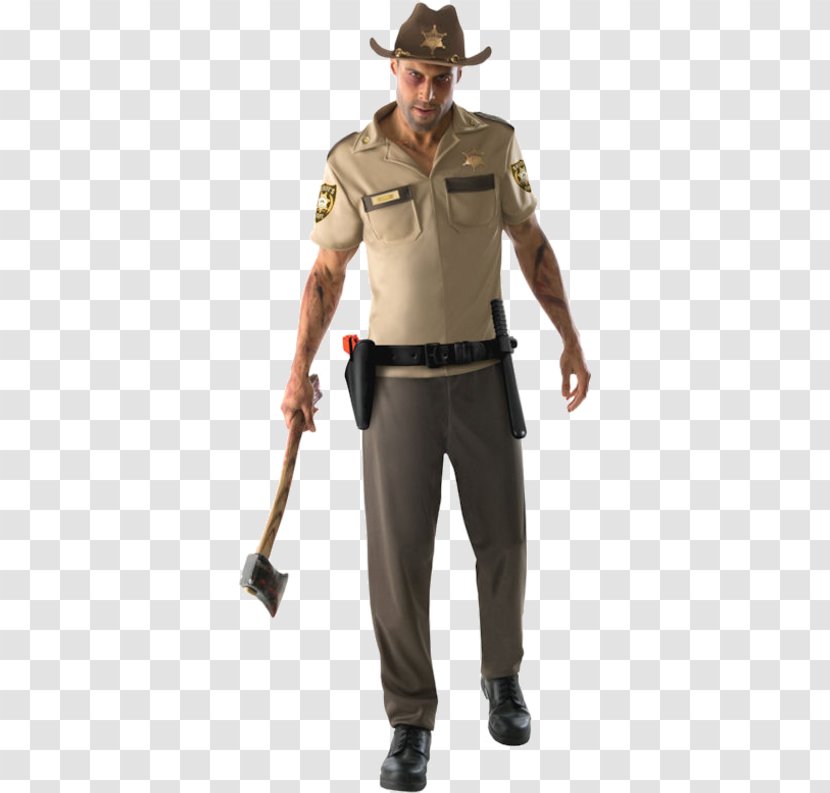Rick Grimes The Walking Dead: Michonne Halloween Costume Clothing - Military Person - T-shirt Transparent PNG