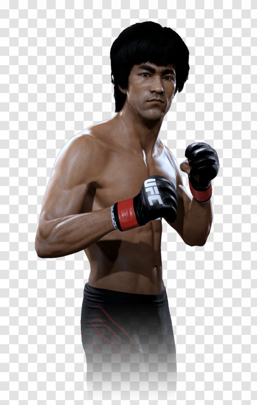 Georges St-Pierre Boxing Glove Pradal Serey Strike - Shoulder - Bruce Lee Transparent PNG