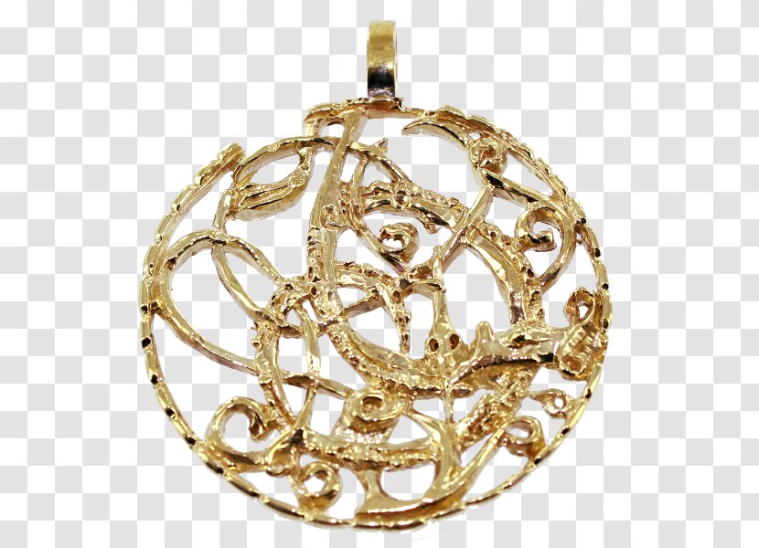 Locket Christmas Ornament Bling-bling Gold Transparent PNG