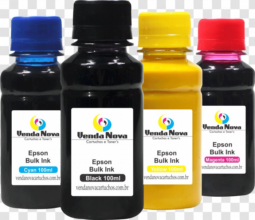 Continuous Ink System Epson L395 CMYK Color Model Printer - Ecotank L220 - Cyan Magenta Yellow Transparent PNG