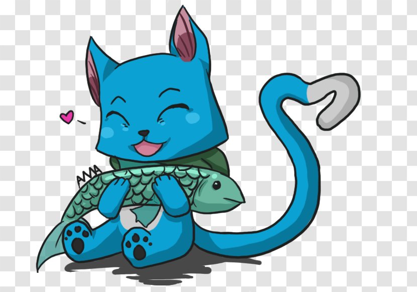Happy Cat Natsu Dragneel Fairy Tail Image - Flower Transparent PNG